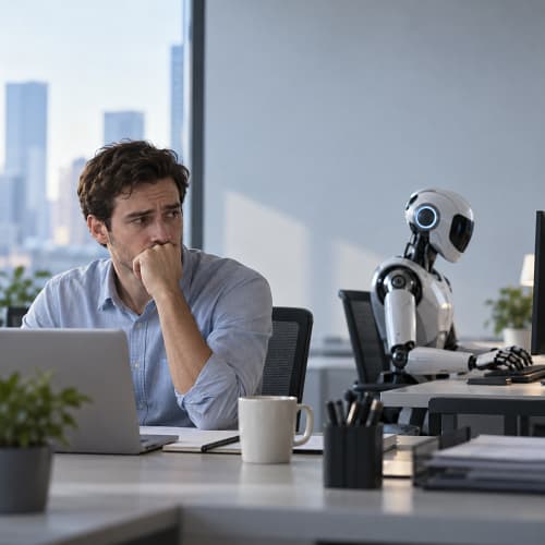 AI displacing humans at work