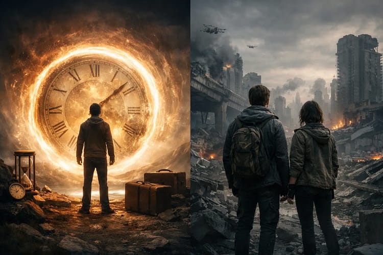 Time Travel Books vs Dystopian Novels
